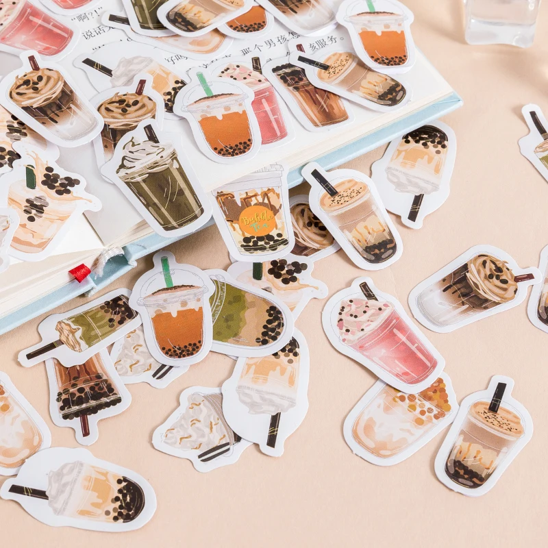 45 pcs Box Package stickers kawaii stickers vitality milk tea creative fresh drink hand account material decorative sticker
45 pcs Box Package stickers kawaii stickers vitality milk tea creative fresh drink hand account material decorative sticker