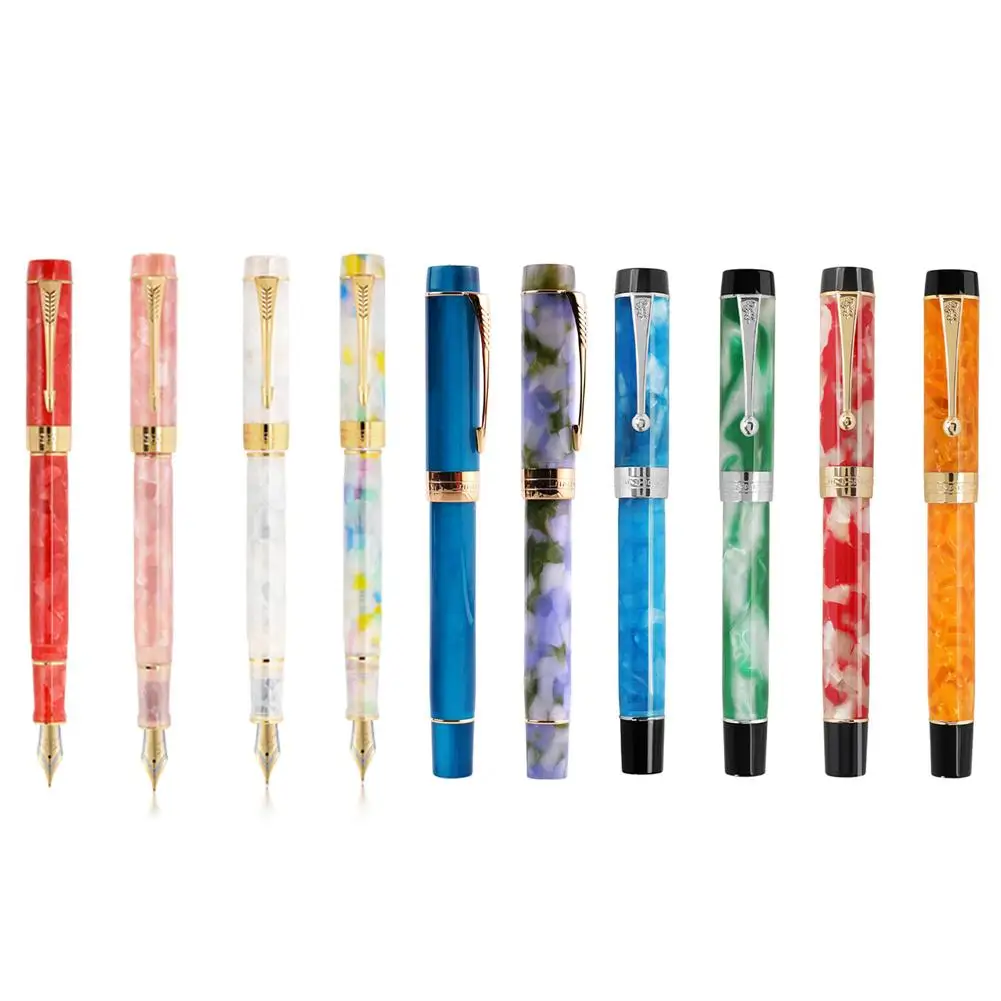 Gifts Fountain Stationery Office Writing Nib Students Pens Business Jinhao Gold Tool Resin Centennial 100 Clip Pen 0.5mm
Gifts Fountain Stationery Office Writing Nib Students Pens Business Jinhao Gold Tool Resin Centennial 100 Clip Pen 0.5mm