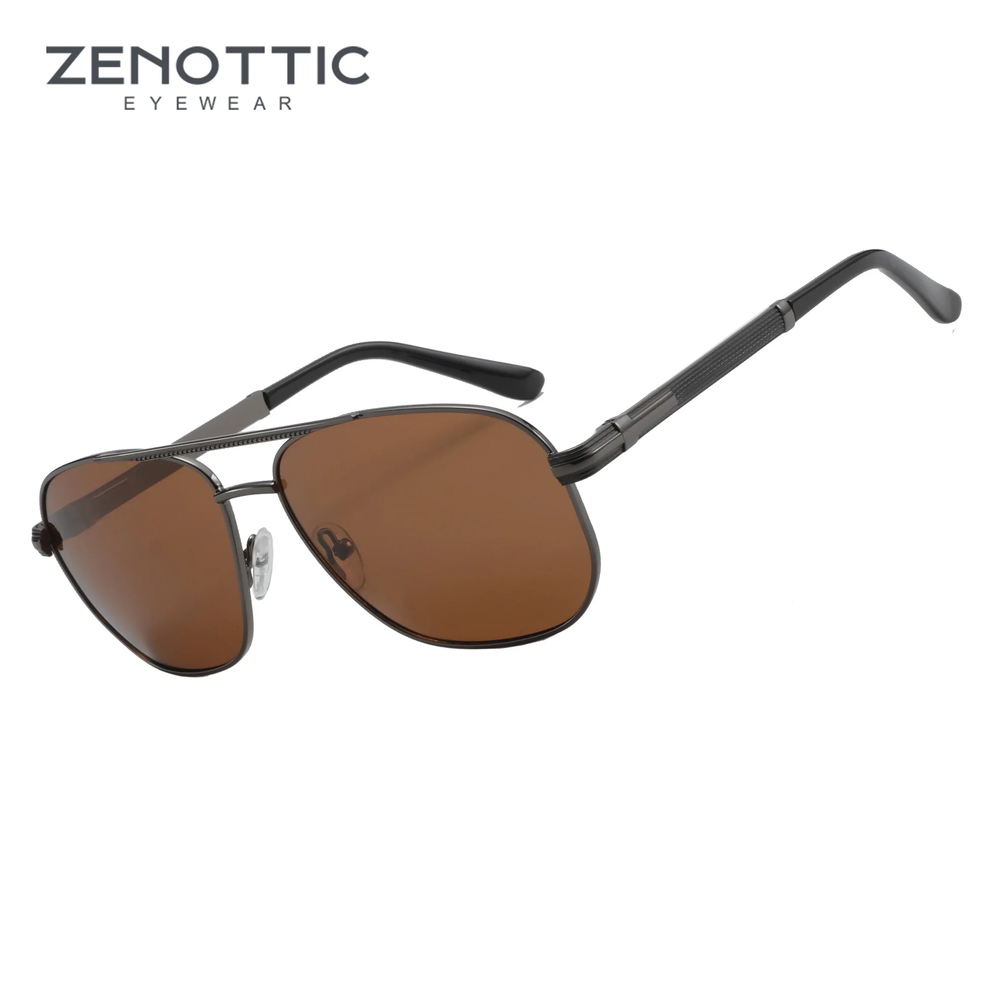 

ZENOTTIC Brand 2023 Trend Aviator Polarized Sunglasses Men UV400 Shade Fashion Unisex Pilot Sun Glasses