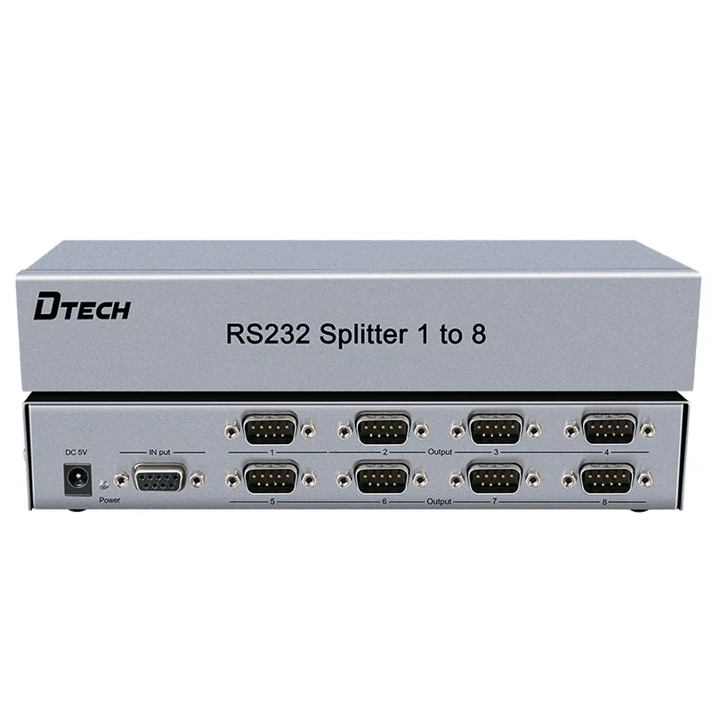 High quality supplier serial port distributor 1 to 8 multi-stage rs232 splitter
High quality supplier serial port distributor 1 to 8 multi-stage rs232 splitter