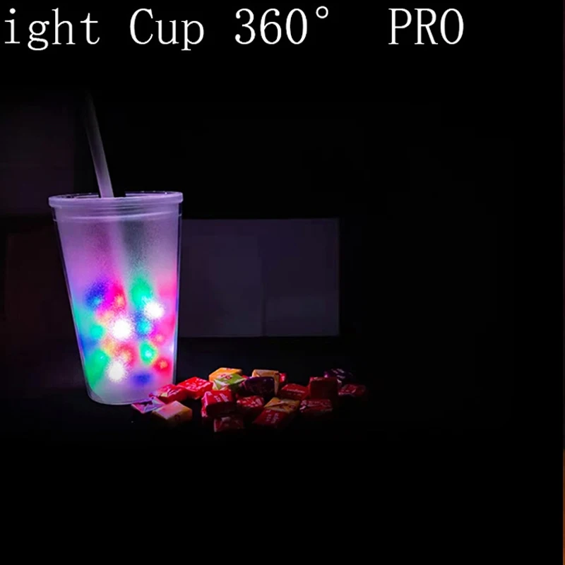 

Light Cup 360 Magic Tricks Light Appearing Magia Magician Close Up Bar Illusions Gimmick Prop Mentalism Comedy trucos de magia