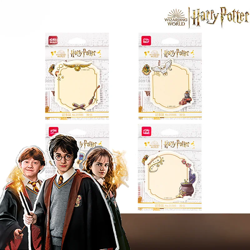 30/60pcs Harry Potter Sticker Hogwarts School Sticky Note Anime Figure Adhesive Notepad Memo Pad Office Supply Marker Stationery
30/60pcs Harry Potter Sticker Hogwarts School Sticky Note Anime Figure Adhesive Notepad Memo Pad Office Supply Marker Stationery