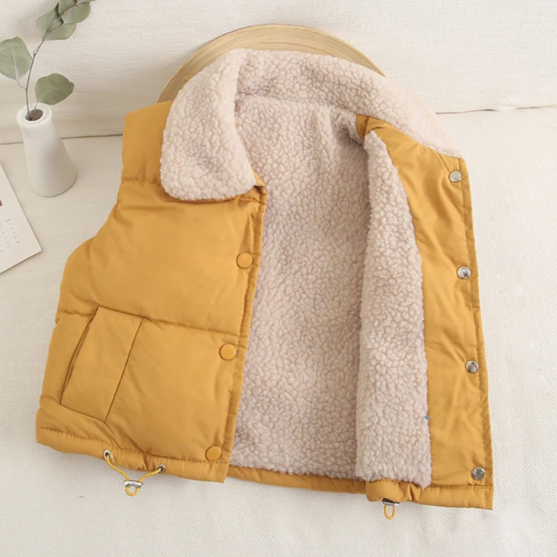Kids Vest Jackets For Girls Outerwear Winter Thick Plus Velvet Boy Jacket New Year Costumes Warm Coats Baby Children Hooded Vest
Kids Vest Jackets For Girls Outerwear Winter Thick Plus Velvet Boy Jacket New Year Costumes Warm Coats Baby Children Hooded Vest