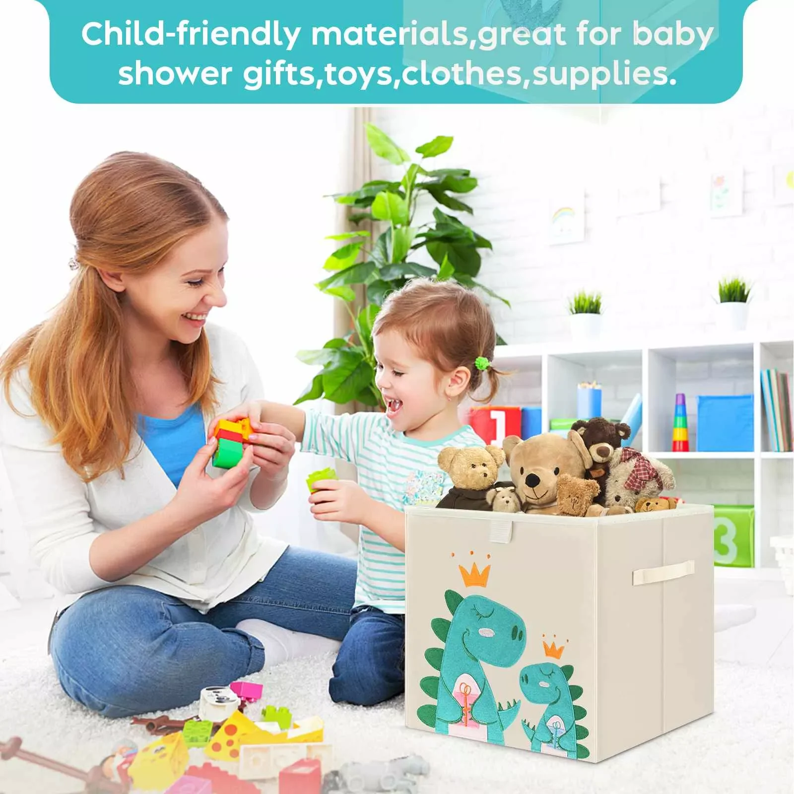 13 inch Foldable Embroidery Animal Cube Storage Box Oxford Fabric Kids Toys Organizers Bins Chest Organizer Nursery
13 inch Foldable Embroidery Animal Cube Storage Box Oxford Fabric Kids Toys Organizers Bins Chest Organizer Nursery