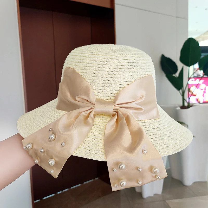 Olokele Female Straw Hats Panama Hat Simple Summer Beach Hat Fashion Girls Big Brim Bowknot Sun Hats
Olokele Female Straw Hats Panama Hat Simple Summer Beach Hat Fashion Girls Big Brim Bowknot Sun Hats