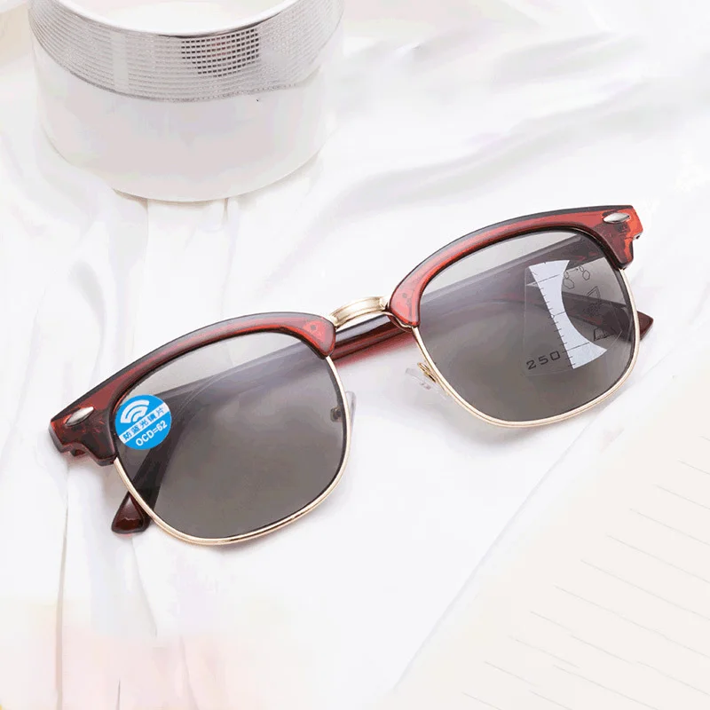 Cubojue Grey Progressive Reading Sunglasses Men Women Near Far Dual Use Anti Blue Reflection UV400 Walk Read Eyewear 
Cubojue Grey Progressive Reading Sunglasses Men Women Near Far Dual Use Anti Blue Reflection UV400 Walk Read Eyewear