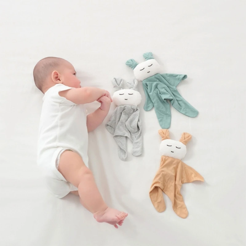 Детское успокаивающее полотенце, милое мягкое детское полотенце для мальчиков и девочек, подарок на день рождения A2UB