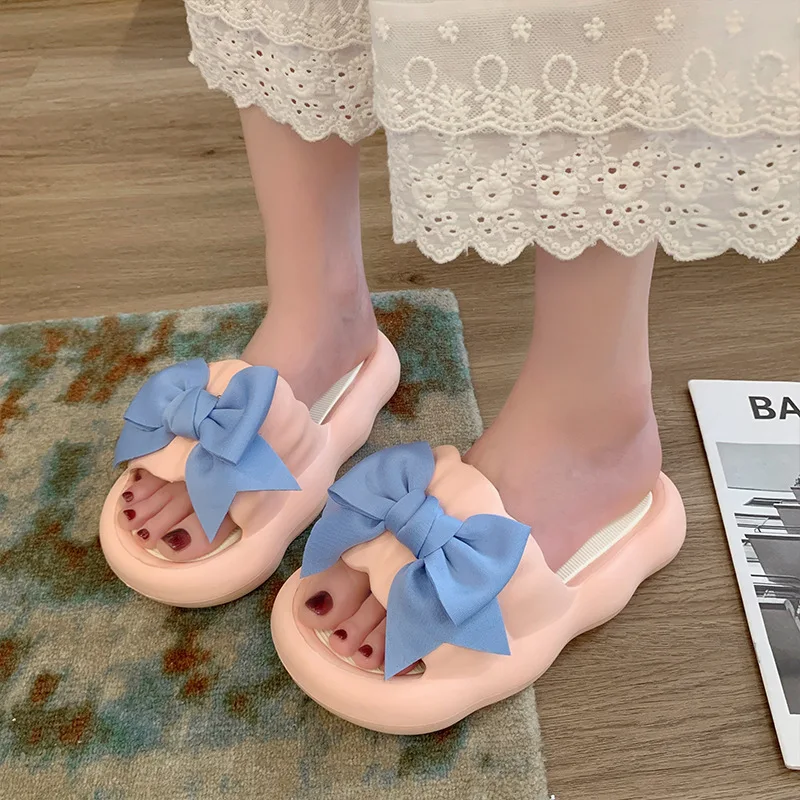 Slippers Women Summer Platform Home Flat Non-slip Women 2023 New Lovely Bow Designer Sandals Female Outdoor Beach Casual Slides
Slippers Women Summer Platform Home Flat Non-slip Women 2023 New Lovely Bow Designer Sandals Female Outdoor Beach Casual Slides