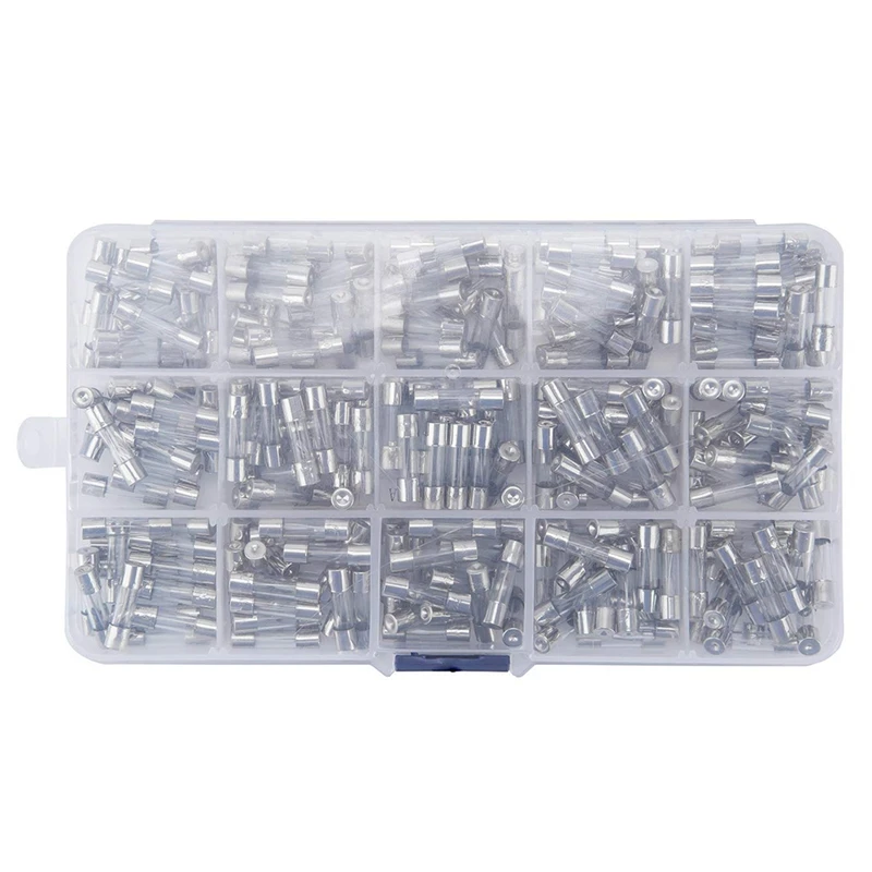 Fast Blown Glass Fuses Set 5 X 20Mm 250V 0.1A/ 0.25A/ 0.5A/ 1A/ 1.5A/ 2A/ 3A/ 4A/ 8A/ 10A/ 12A/ 20A 15A/ 20A 15 Value
Fast Blown Glass Fuses Set 5 X 20Mm 250V 0.1A/ 0.25A/ 0.5A/ 1A/ 1.5A/ 2A/ 3A/ 4A/ 8A/ 10A/ 12A/ 20A 15A/ 20A 15 Value