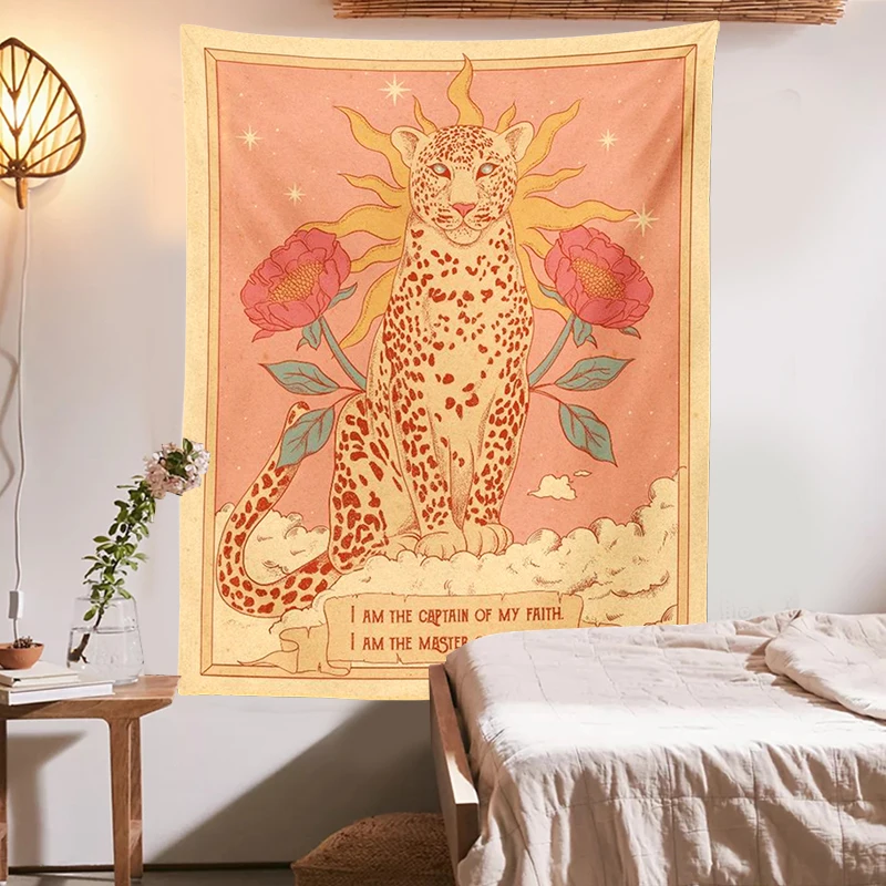 Sun tarot Tapestry Wall Hanging Vintage leopard sun moon Wall Art Tapestries vintage flower Living Room Bedroom Room Decor Wall
Sun tarot Tapestry Wall Hanging Vintage leopard sun moon Wall Art Tapestries vintage flower Living Room Bedroom Room Decor Wall