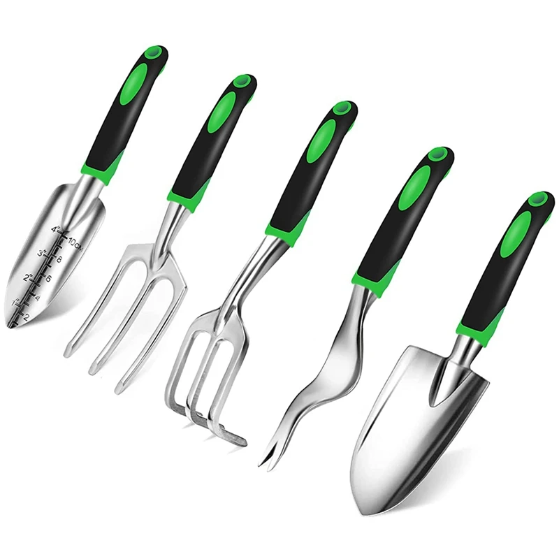 Promotion! Garden Tools Set, Outdoor Gardening Hand Tool Kit With Trowel Shovel Rake Cultivator Weeder Fork, 5 Pcs Gardening Cra
Promotion! Garden Tools Set, Outdoor Gardening Hand Tool Kit With Trowel Shovel Rake Cultivator Weeder Fork, 5 Pcs Gardening Cra