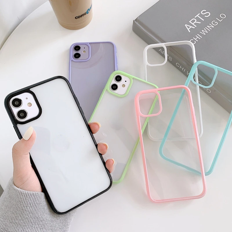 Clear Soft Case For iPhone 13 11 Pro Max 12 Mini X XS XR SE 2020 7 8 Plus 6S Hybrid Back Cover Original Luxury Brand Accessories
Clear Soft Case For iPhone 13 11 Pro Max 12 Mini X XS XR SE 2020 7 8 Plus 6S Hybrid Back Cover Original Luxury Brand Accessories