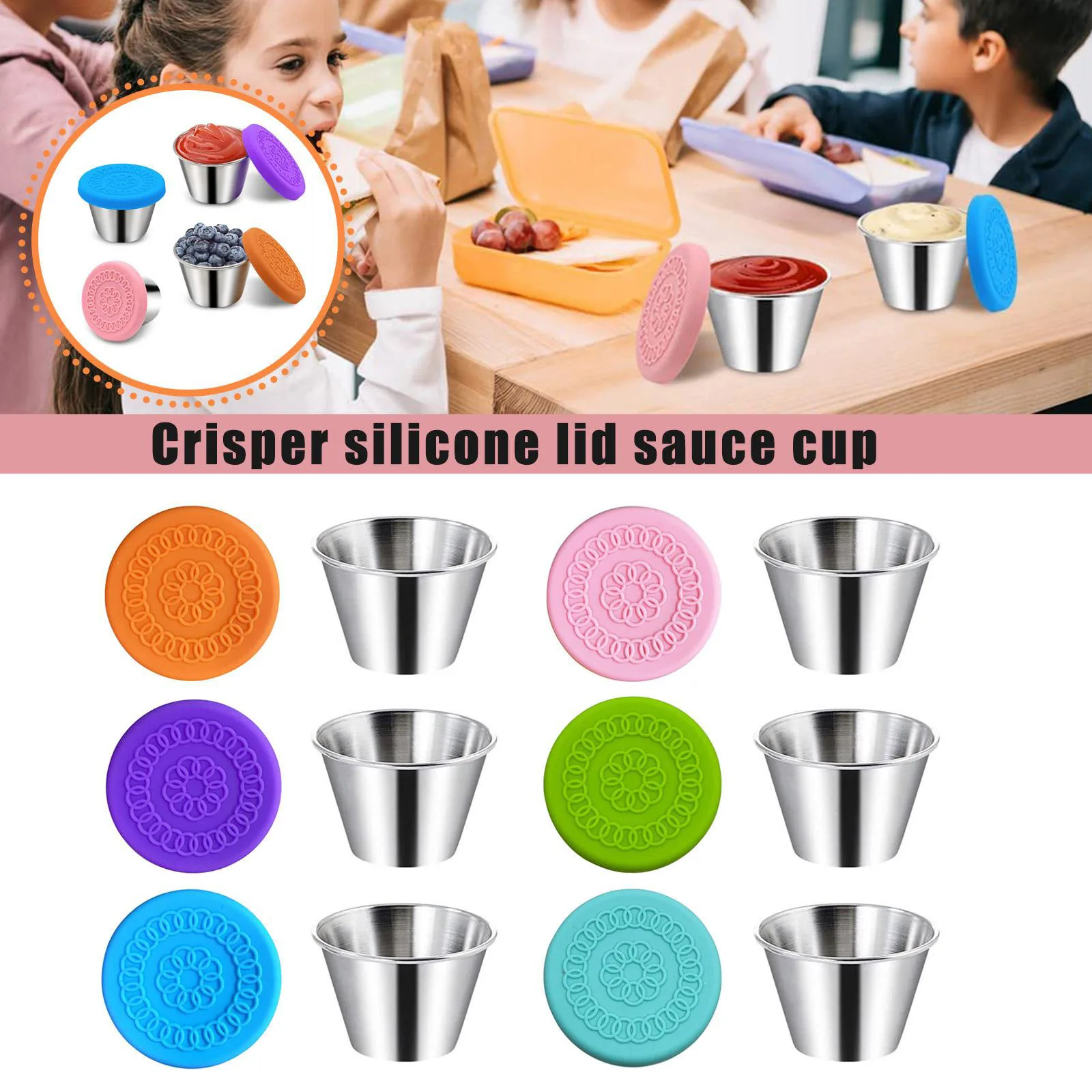 Stainless Steel Sauce Cup Hot Pot Dipping Bowl Small Sauce Cup Seasoning Dish Cup Appetizer Plates Sauce Container Kitchen Tools
Stainless Steel Sauce Cup Hot Pot Dipping Bowl Small Sauce Cup Seasoning Dish Cup Appetizer Plates Sauce Container Kitchen Tools