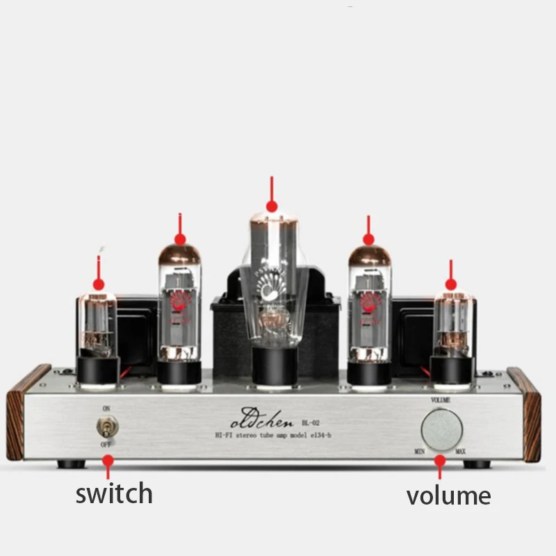 

Hifi Tube Amplifier High Fidelity Blueteeth Fever Amplificador Lossless Home Audio High Power Sound Speaker Amplifier