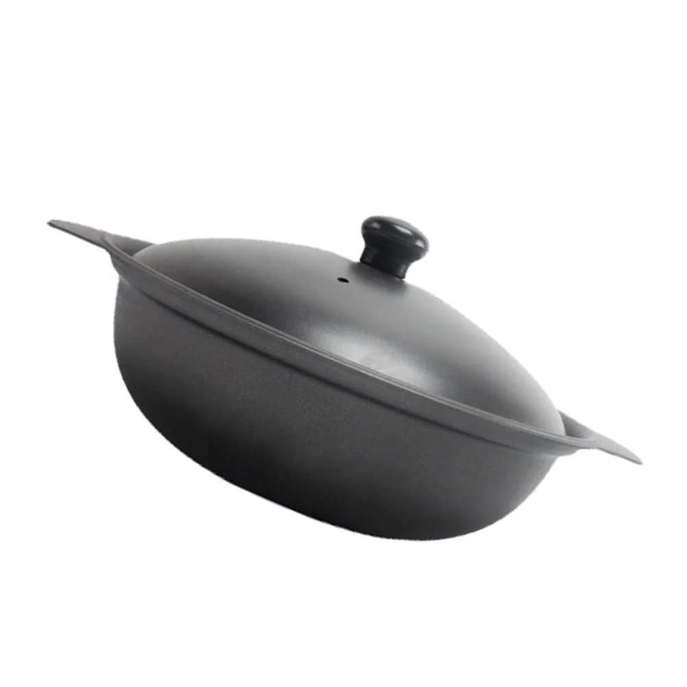 Casserole Small Iron Pot With Lid Heat-resistant Camping For Braised Chicken Clay Rice Container Kitchenware
Casserole Small Iron Pot With Lid Heat-resistant Camping For Braised Chicken Clay Rice Container Kitchenware