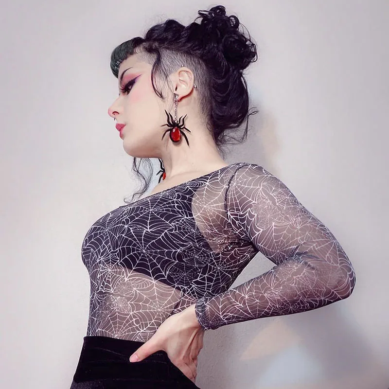 Женская Блестящая футболка с круглым вырезом, Прозрачная черная футболка с круглым вырезом для клувечерние на весну
Женская Блестящая футболка с круглым вырезом, Прозрачная черная футболка с круглым вырезом для клувечерние на весну