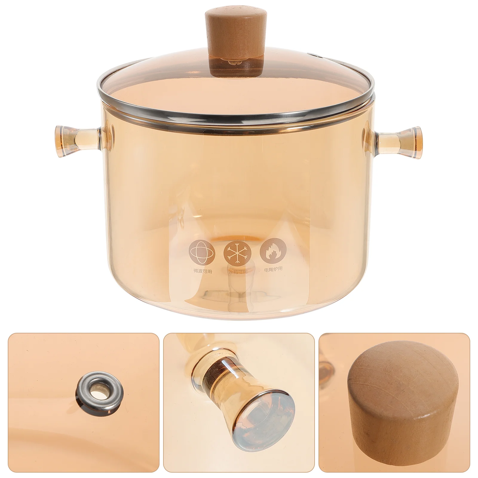 Hot Pot Cooker Clear Cooking Pots Clear Cookware Cooking Pots Lids Braising Pan Lid Kitchen Accessory Glass Pot Glass Saucepan
Hot Pot Cooker Clear Cooking Pots Clear Cookware Cooking Pots Lids Braising Pan Lid Kitchen Accessory Glass Pot Glass Saucepan