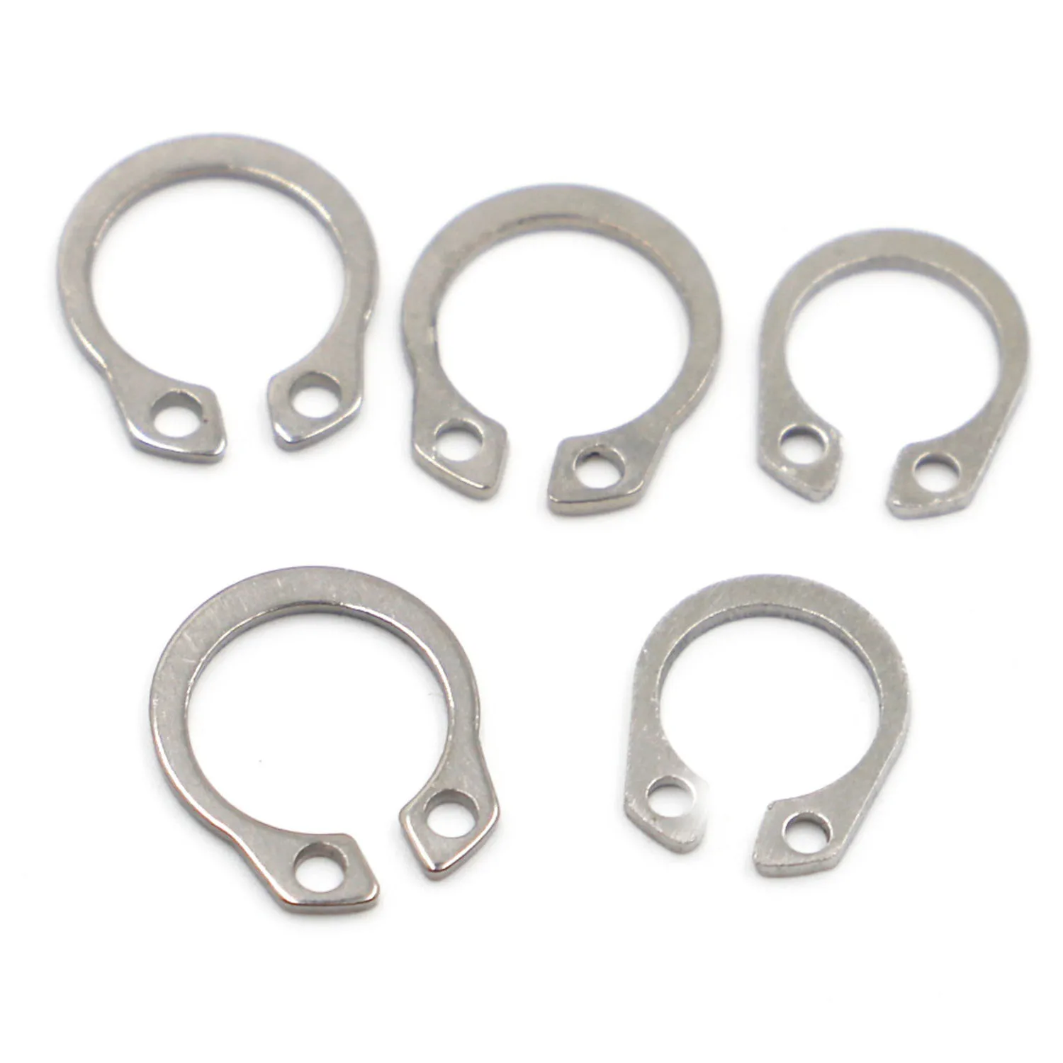 M3-M50 Circlips For 304 Stainless Steel Clamp Spring Shaft Type C Shaft Retaining Ring Circlip Card Outer Snap Ring GB894
M3-M50 Circlips For 304 Stainless Steel Clamp Spring Shaft Type C Shaft Retaining Ring Circlip Card Outer Snap Ring GB894