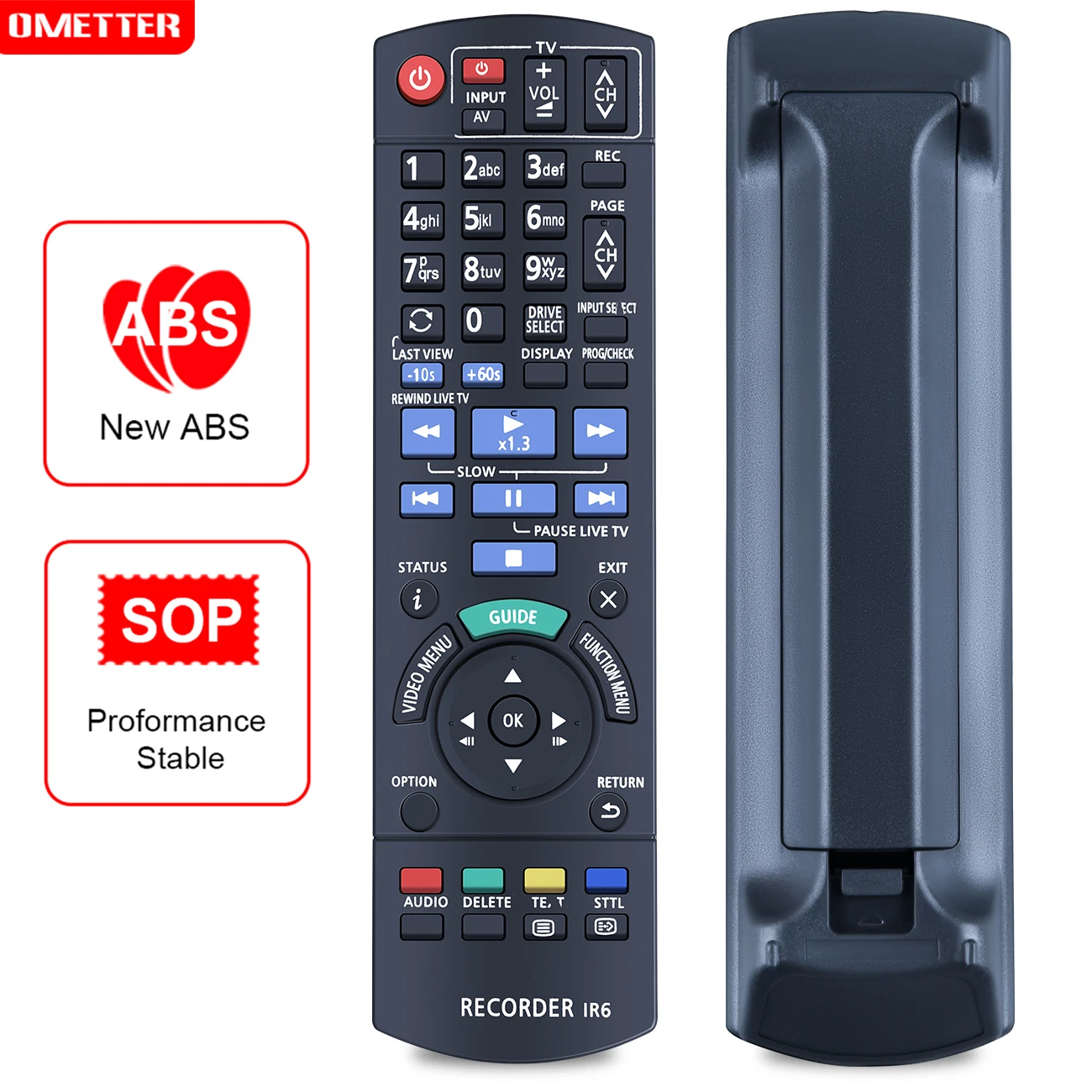

Remote Control Fit For Panasonic N2QAYB001078 DMRBWT460 DMRBWT460GN DVD Recorder