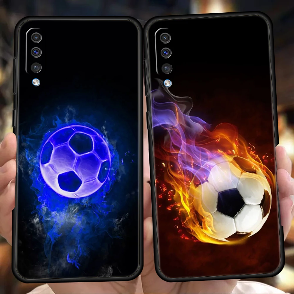

Football Phone Case for Samsung Galaxy A12 A22 A10 A20 A30 A40 A42 A50 A52 M12 M22 M31 M33 Shockproof Soft Shell Fundas Coque