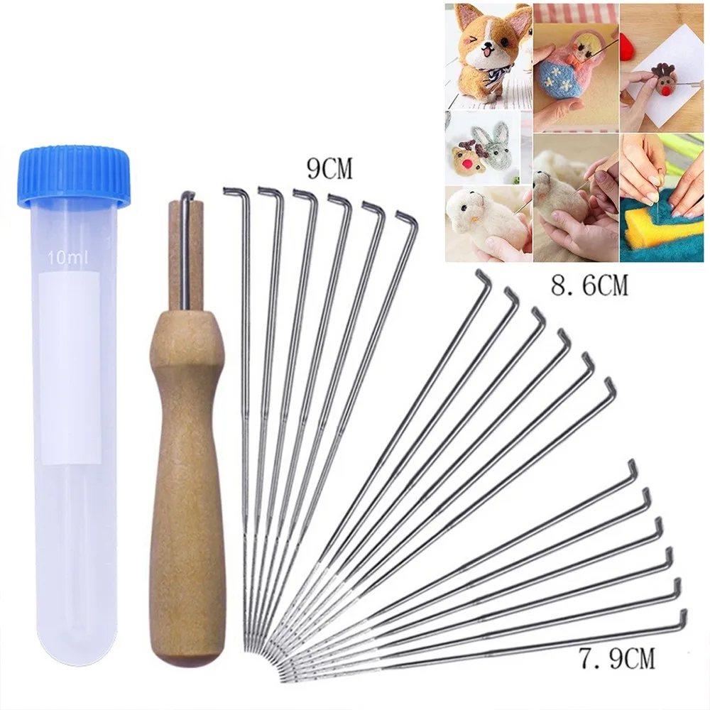 Felting Needle Kit Wool Felting Tools With Handle Handmade Felt Needle Tool Set Felting Fabric Materials Accessories
Felting Needle Kit Wool Felting Tools With Handle Handmade Felt Needle Tool Set Felting Fabric Materials Accessories