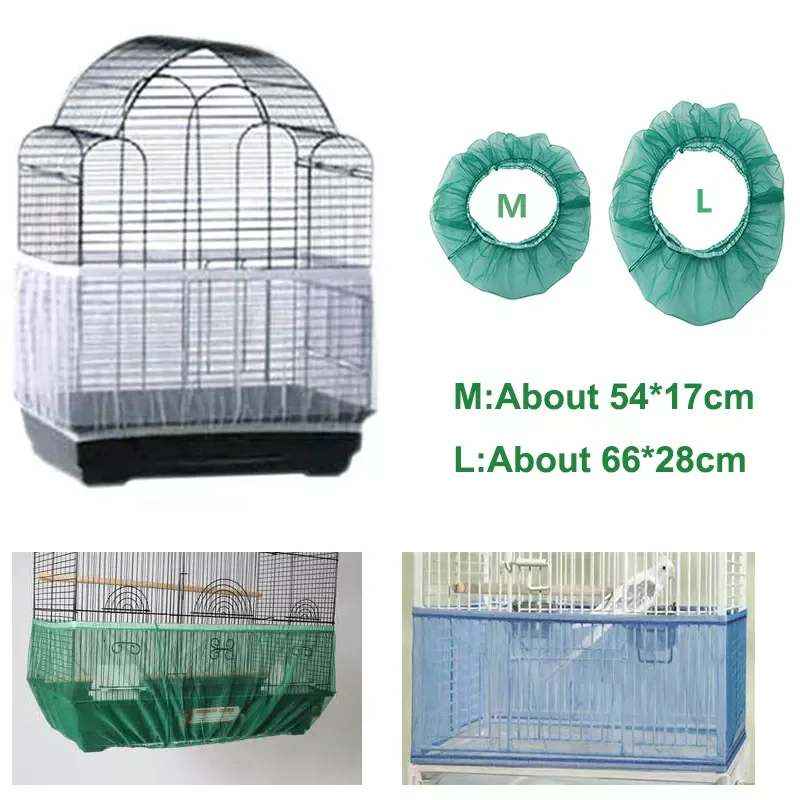 New in Mesh Easy Cleaning Bird Cage Cover Mesh Receptor Seed Catcher Guard Bird Cage Net Shell Skirt Dust-proof Mesh Parrot Cage
New in Mesh Easy Cleaning Bird Cage Cover Mesh Receptor Seed Catcher Guard Bird Cage Net Shell Skirt Dust-proof Mesh Parrot Cage