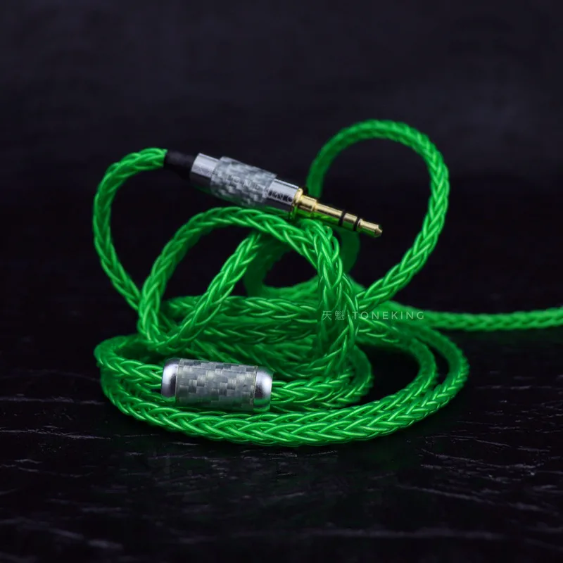 Toneking 7N Single Crystal Copper Silver-plated Upgrade Cable 8-strand 200 Core MMCX\\0.78 3.5MM\\2.5MM\\4.4MMPlugEarphonesCable
Toneking 7N Single Crystal Copper Silver-plated Upgrade Cable 8-strand 200 Core MMCX\\0.78 3.5MM\\2.5MM\\4.4MMPlugEarphonesCable