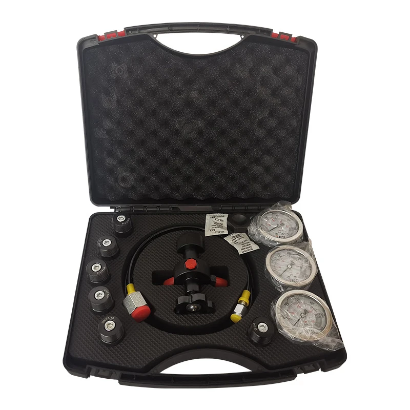 7 IN 1 Hydraulic Accumulator cylinder Nitrogen gas charging kit and Pressure Test Kit Nitrogen charging tool accumulator 
7 IN 1 Hydraulic Accumulator cylinder Nitrogen gas charging kit and Pressure Test Kit Nitrogen charging tool accumulator
