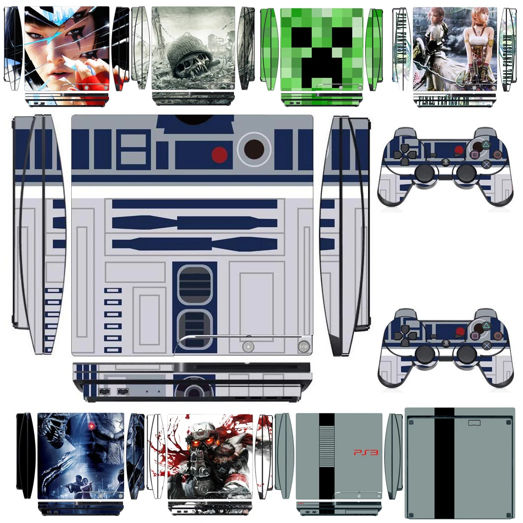 3411 Vinyl Skin Sticker Protector for Sony PS3 Slim PlayStation 3 Slim and 2 controller skins Stickers
3411 Vinyl Skin Sticker Protector for Sony PS3 Slim PlayStation 3 Slim and 2 controller skins Stickers