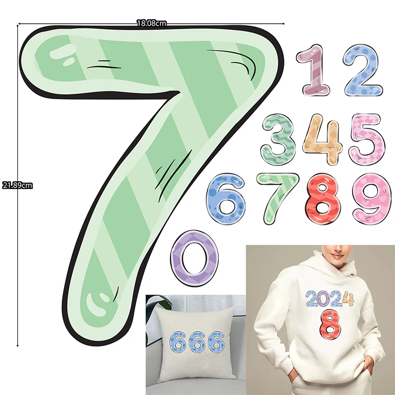 Diy 1-9 Numerals Letters Iron On Patches Thermo-Adhesive Labels Children's Clothing Heat Transfer Stickers Fusible Patch
Diy 1-9 Numerals Letters Iron On Patches Thermo-Adhesive Labels Children's Clothing Heat Transfer Stickers Fusible Patch