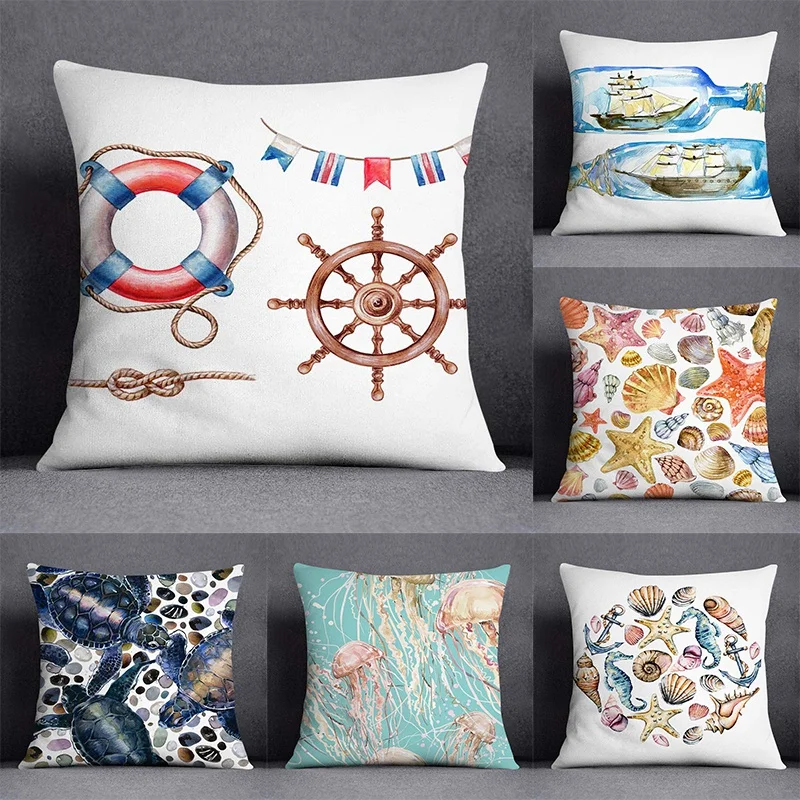 Ocean World series pattern decorative pillowcase, square pillowcase, home office decoration (45cm * 45cm)
Ocean World series pattern decorative pillowcase, square pillowcase, home office decoration (45cm * 45cm)