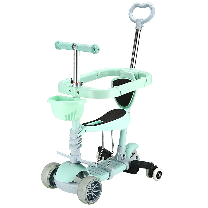 Children's Scooter Can Be Raised and Lowered Multi-function Flash Wheel Adjustable Five-in-one Pushable Sliding Walker Kid Bike
Children's Scooter Can Be Raised and Lowered Multi-function Flash Wheel Adjustable Five-in-one Pushable Sliding Walker Kid Bike