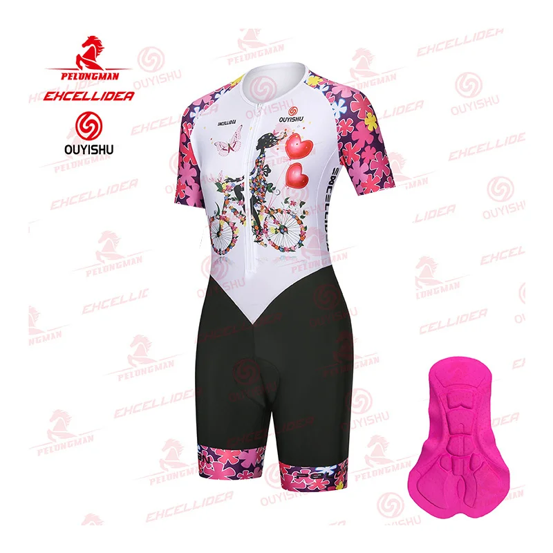 PELONGMANShort Sleeve Cycling Clothes Triathlon Skinsuit Sets Breathable Conjunto Feminino Ciclismo Quick Drying Jumpsuit Kits
PELONGMANShort Sleeve Cycling Clothes Triathlon Skinsuit Sets Breathable Conjunto Feminino Ciclismo Quick Drying Jumpsuit Kits