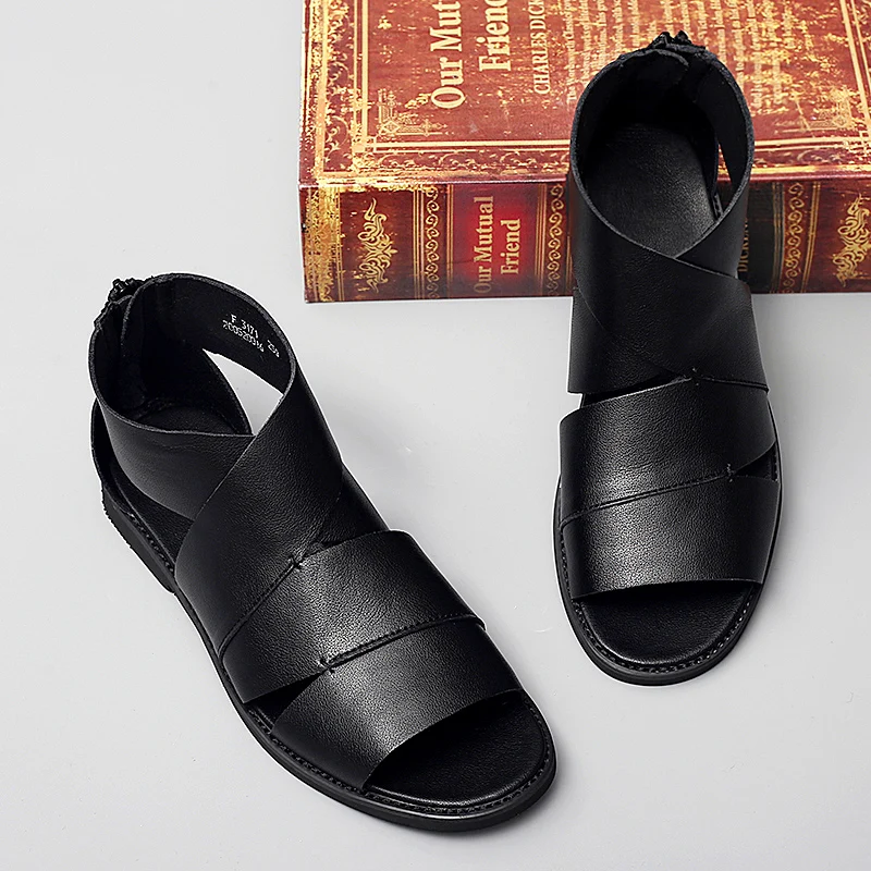 Sandal Man Leather Sandals Shoes Men Sandalle Homme Beach Summer Sandalias For Man Sandles Deportivas Sport Zandalias Hombre
Sandal Man Leather Sandals Shoes Men Sandalle Homme Beach Summer Sandalias For Man Sandles Deportivas Sport Zandalias Hombre