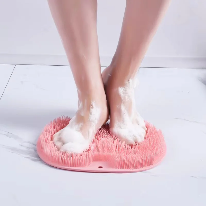Exfoliating Shower Massage Scraper Bathroom Non-slip Bath Mat Back Massage Brush Silicone Foot Wash Body Cleaning Bathing Tool
Exfoliating Shower Massage Scraper Bathroom Non-slip Bath Mat Back Massage Brush Silicone Foot Wash Body Cleaning Bathing Tool
