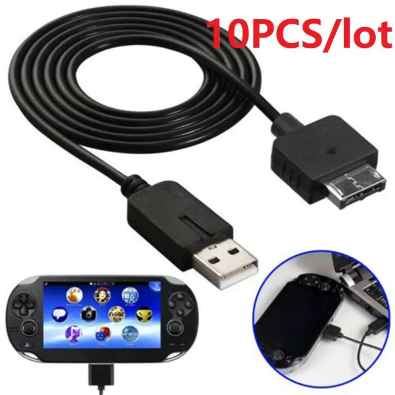 10 шт./лот USB кабель для передачи данных и синхронизации зарядки Sony PS Vita - купить по