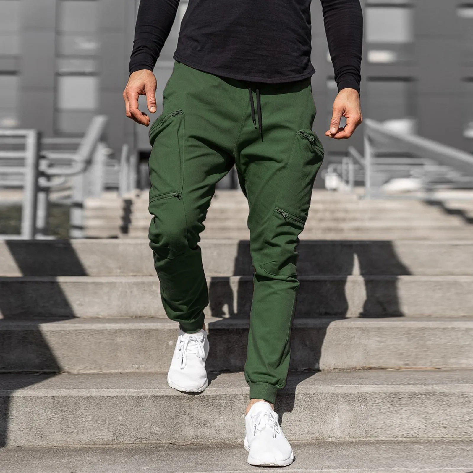 Full Pants Patchwork Sports Length Casual Fitness Skin Pocket Bodybuilding Mens Men's pants with Foam h House
Full Pants Patchwork Sports Length Casual Fitness Skin Pocket Bodybuilding Mens Men's pants with Foam h House