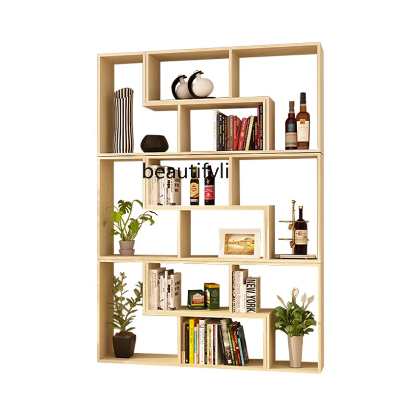 zqSimple Bookcase Bookshelf and Storage Shelf Simple Modern Living Room Display Stand Display Rack Creative Lattice Frame
zqSimple Bookcase Bookshelf and Storage Shelf Simple Modern Living Room Display Stand Display Rack Creative Lattice Frame