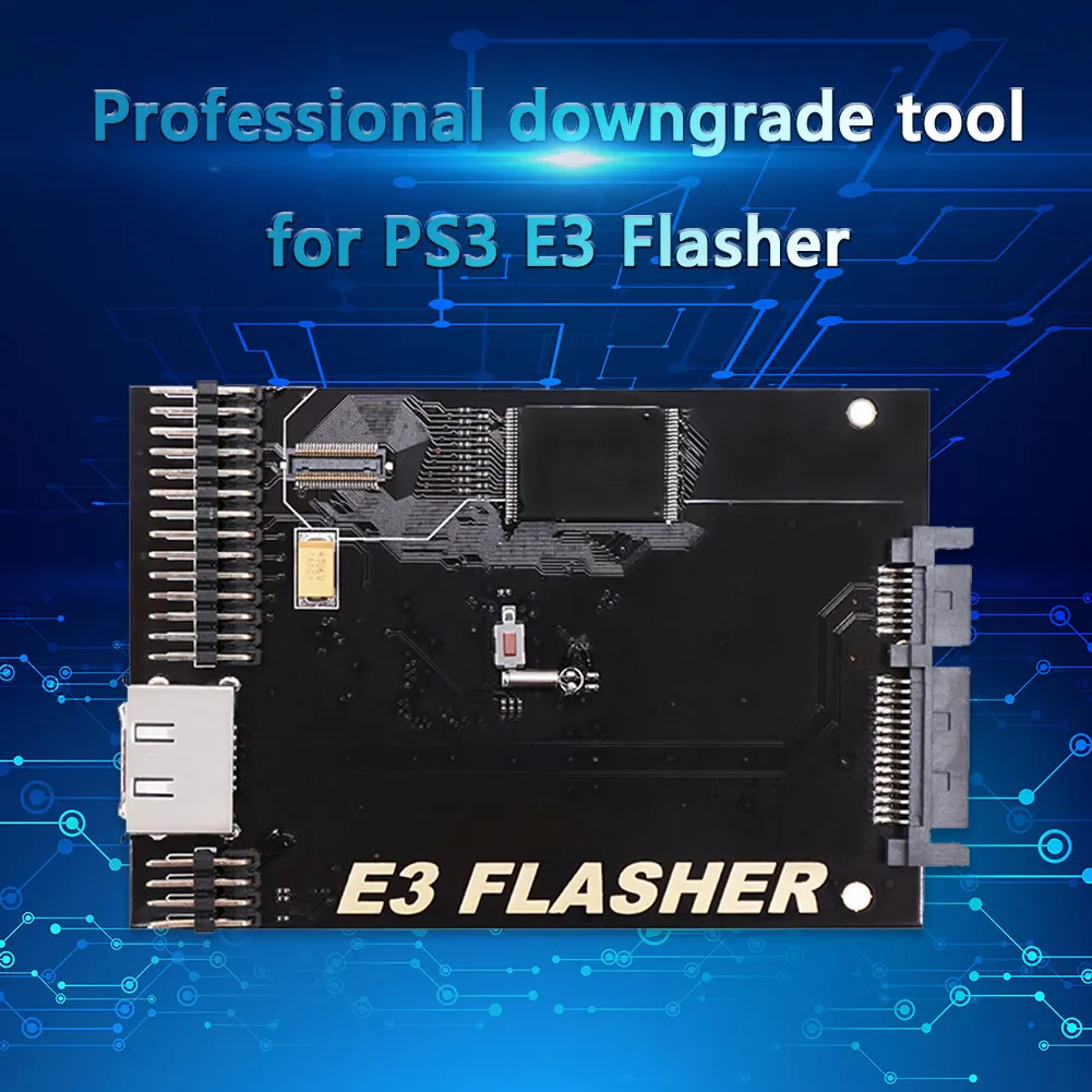 For PS3 E3 1 Set Board Hard Drive Tray Downgrade Tool Nor Flasher Console Parts Firmware Backup Downgrade Tool
For PS3 E3 1 Set Board Hard Drive Tray Downgrade Tool Nor Flasher Console Parts Firmware Backup Downgrade Tool