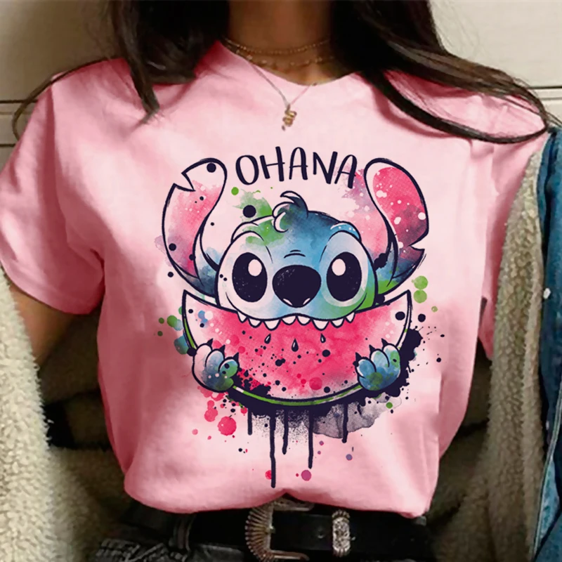 Cute Cartoon Pink T Shirt Kawaii Lilo Stitch T Shirt Women Kawaii Top Ohana Stitch Funny Cute Anime Shirt Ulzzang T Shirt
Cute Cartoon Pink T Shirt Kawaii Lilo Stitch T Shirt Women Kawaii Top Ohana Stitch Funny Cute Anime Shirt Ulzzang T Shirt