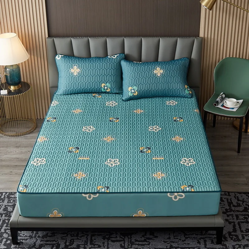 Kuup Latex Fitted Sheet Printing Foldable Cooling Summer Sleeping Mat Queen Size Lovely Mattress Protector Sheet Cool Bed Cover
Kuup Latex Fitted Sheet Printing Foldable Cooling Summer Sleeping Mat Queen Size Lovely Mattress Protector Sheet Cool Bed Cover