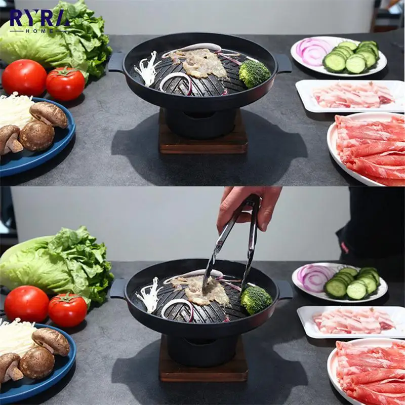 Barbecue Single Person Alcohol Stove Home Wooden Frame Japanese Smokeless Barbecue Grill Outdoor Garden Roasting Pot Meat Tools
Barbecue Single Person Alcohol Stove Home Wooden Frame Japanese Smokeless Barbecue Grill Outdoor Garden Roasting Pot Meat Tools