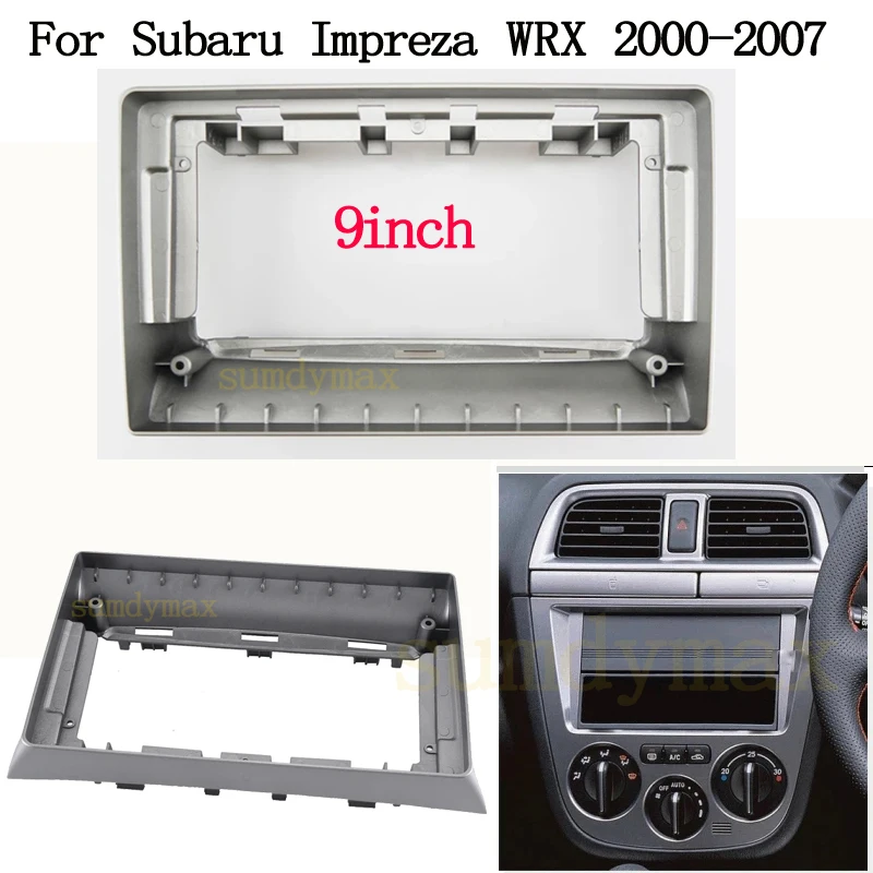 9inch 2 Din Car Radio Fascia For SUBARU Impreza WRX 2000 2003 -2007 Android Big Screen Audio Dash Fitting Panel Kit
9inch 2 Din Car Radio Fascia For SUBARU Impreza WRX 2000 2003 -2007 Android Big Screen Audio Dash Fitting Panel Kit