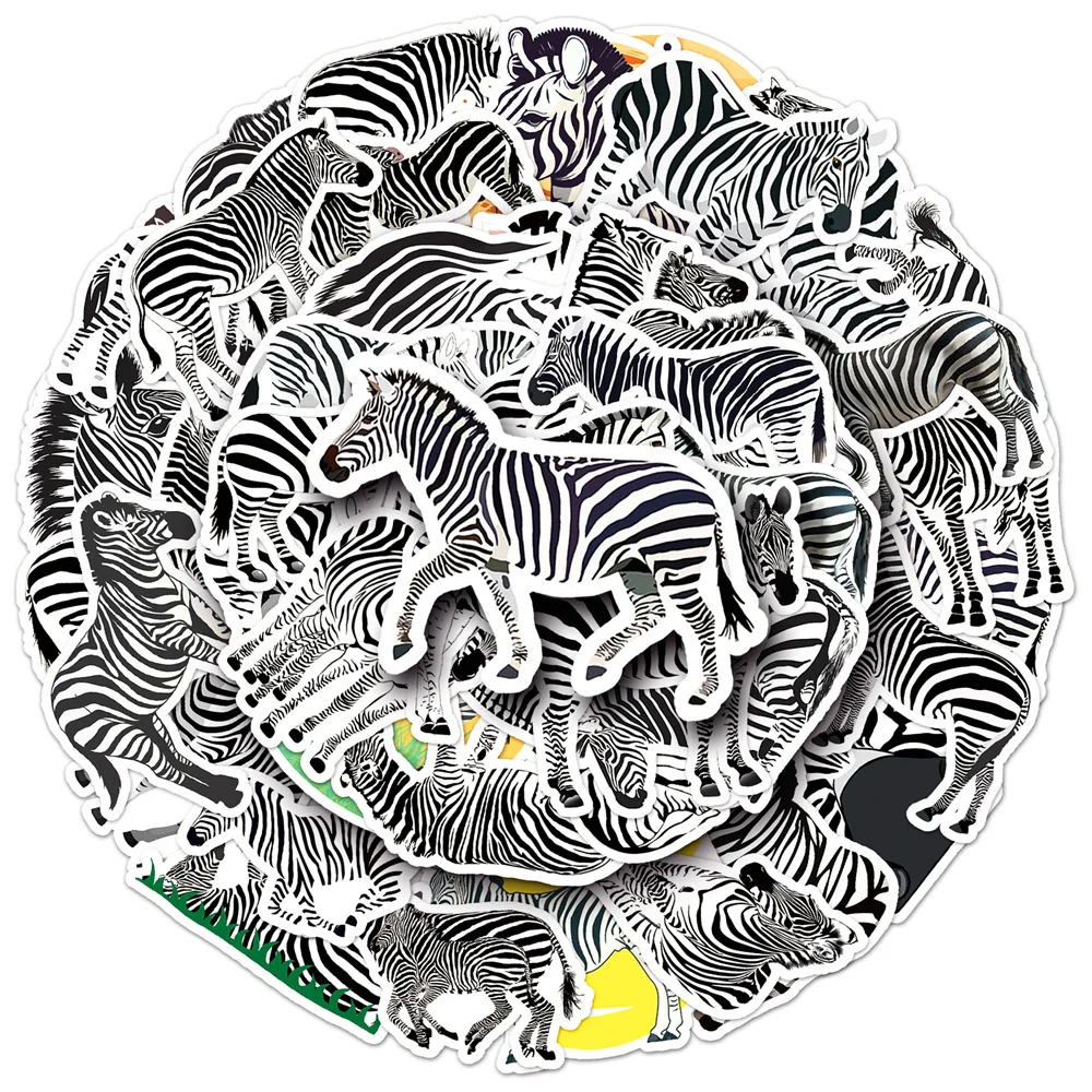 10/30/50PCS Zebra Cartoon Animal Children Cognitive Personality Creative Sticker DeskComputer Phone Waterproof Sticker Wholesale
10/30/50PCS Zebra Cartoon Animal Children Cognitive Personality Creative Sticker DeskComputer Phone Waterproof Sticker Wholesale