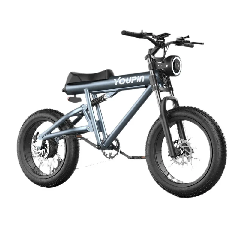 Electric Bike 48V 1000W 20 Inch Fat Tire Beach Cruiser Electric Motorcycle Lithium Battery Snow/Beach E-bike
Electric Bike 48V 1000W 20 Inch Fat Tire Beach Cruiser Electric Motorcycle Lithium Battery Snow/Beach E-bike