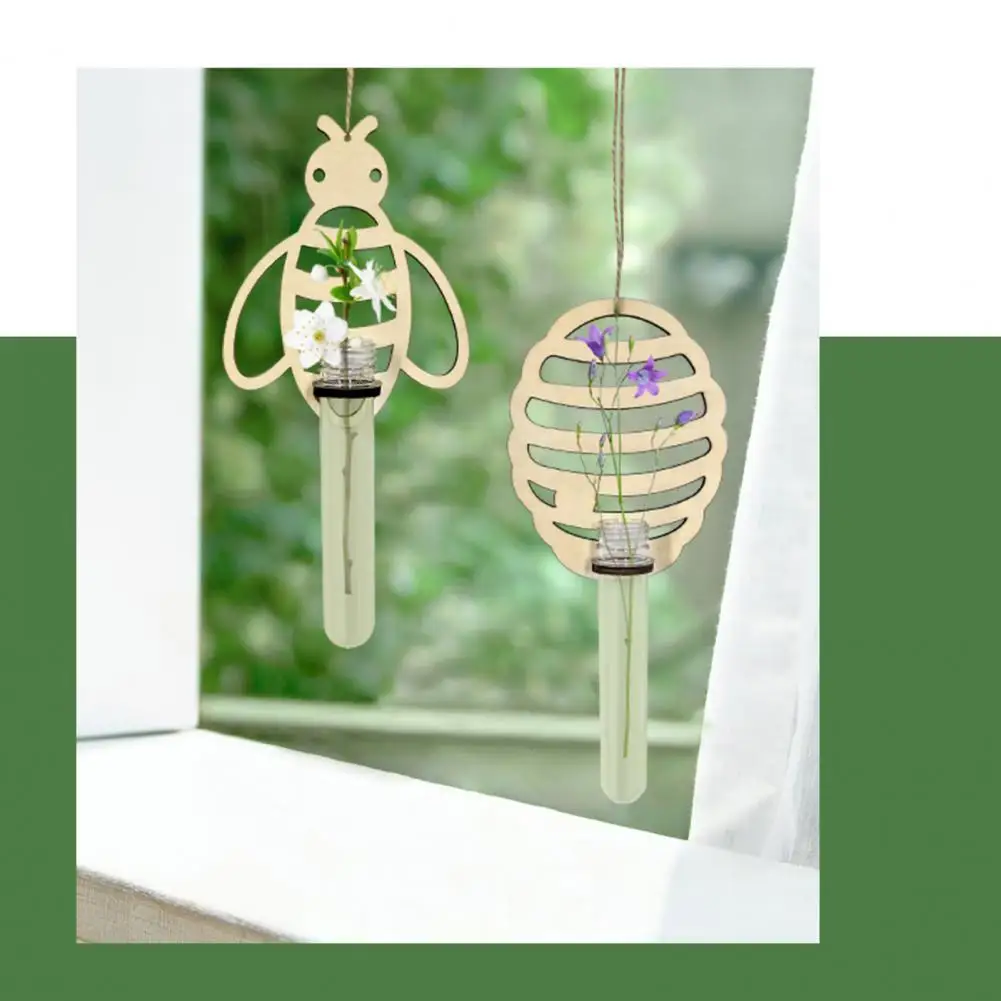 Wood 3Pcs/Set Attractive Stylish Visual Effect Hanging Vase No Burrs Hanging Flower Tube Durable for Gifts
Wood 3Pcs/Set Attractive Stylish Visual Effect Hanging Vase No Burrs Hanging Flower Tube Durable for Gifts