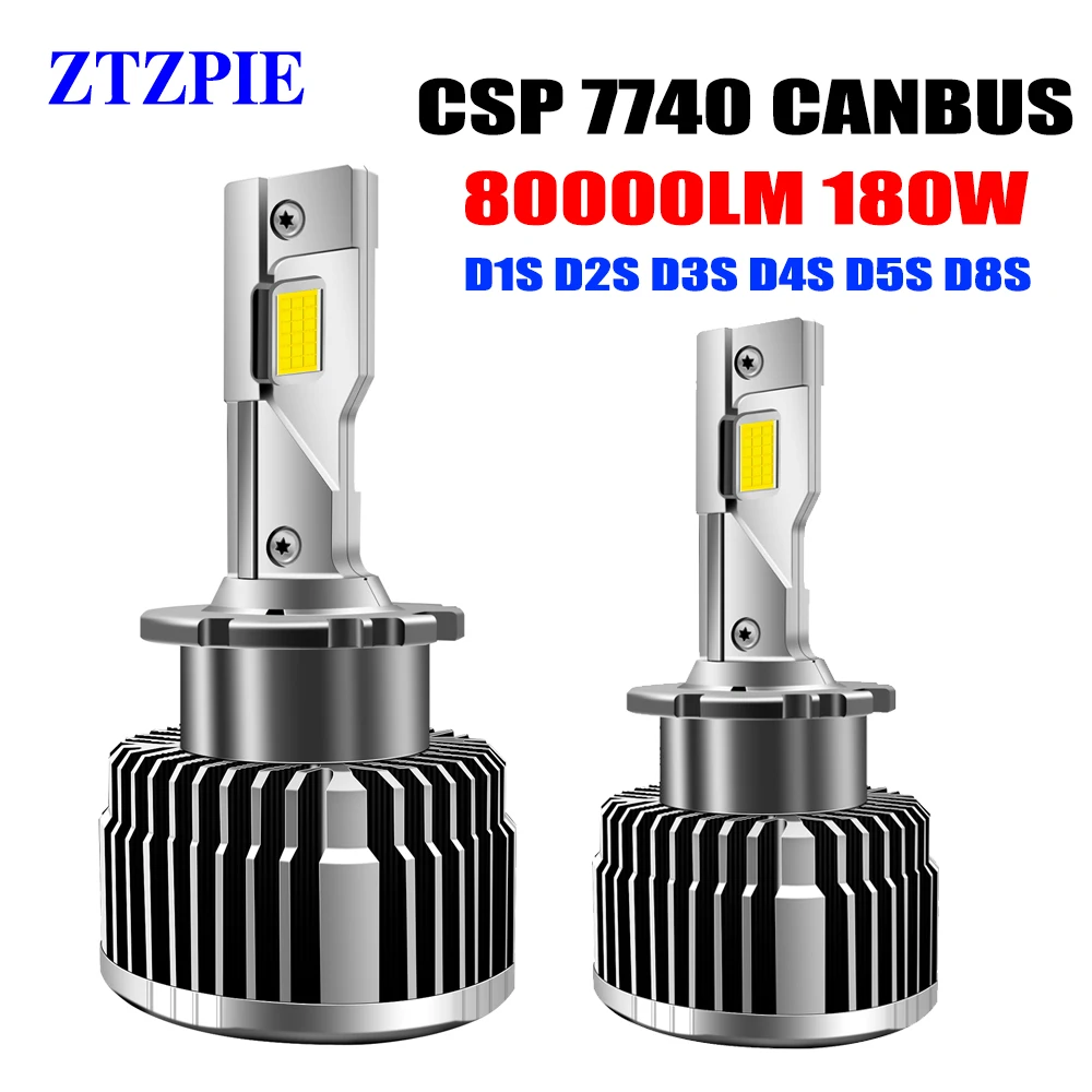 ZTZPIE 6000K 7740 лм D1S D2S D3S D4S D8S D5S медная трубка светодиодная фара CSP 180 лампа Canbus Автомобильная фотолампа 90 Вт/Вт 2 шт.
ZTZPIE 6000K 7740 лм D1S D2S D3S D4S D8S D5S медная трубка светодиодная фара CSP 180 лампа Canbus Автомобильная фотолампа 90 Вт/Вт 2 шт.