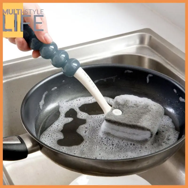Washing Dish Stove Scouring Cloth Remove Oil Stains Pot Washing Brush Long Handle Hanging Cleaning Brush Washing Tool Household
Washing Dish Stove Scouring Cloth Remove Oil Stains Pot Washing Brush Long Handle Hanging Cleaning Brush Washing Tool Household
