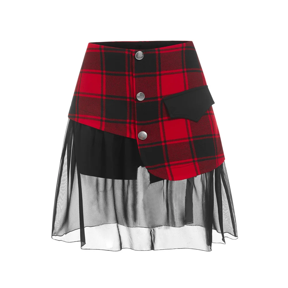 High Waisted Plaid Print Chiffon Insert Skirt For Women Mini Shorts A Dress High Waisted Fairy Grunge Tumblr Aesthetic
High Waisted Plaid Print Chiffon Insert Skirt For Women Mini Shorts A Dress High Waisted Fairy Grunge Tumblr Aesthetic