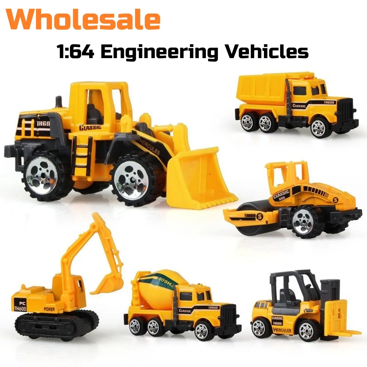 Wholesale 1:64 Alloy Mini Construction Vehicles Trucks Kids Toys Car Metal Diecasts Engineering Vehicles Children Boys Xmas Gift
Wholesale 1:64 Alloy Mini Construction Vehicles Trucks Kids Toys Car Metal Diecasts Engineering Vehicles Children Boys Xmas Gift
